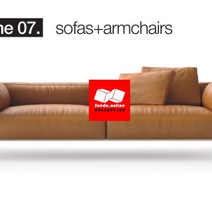 Suedu Sofa 01+ Armchairs