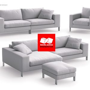 Suedu Sofa 01+ Armchairs
