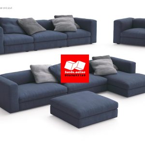 Suedu Sofa 01+ Armchairs