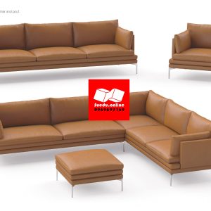 Suedu Sofa 01+ Armchairs