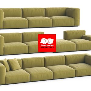 Suedu Sofa 01+ Armchairs