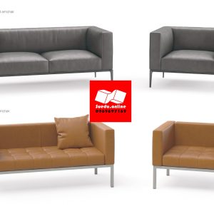 Suedu Sofa 01+ Armchairs