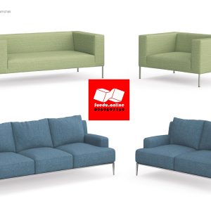 Suedu Sofa 01+ Armchairs