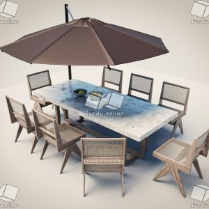 SUEDU_CHAIR+TABLE+OUTDOOR (VIP MEMBER)