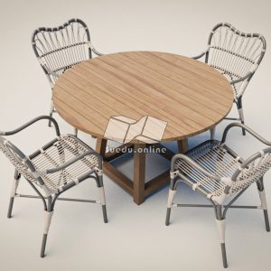 SUEDU_CHAIR+TABLE+OUTDOOR (VIP MEMBER)
