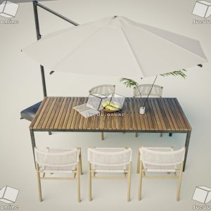 SUEDU_CHAIR+TABLE+OUTDOOR (VIP MEMBER)