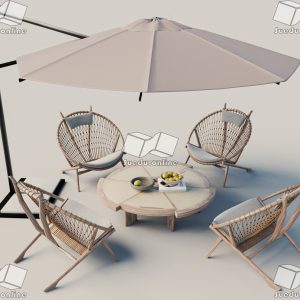 SUEDU_CHAIR+TABLE+OUTDOOR (VIP MEMBER)