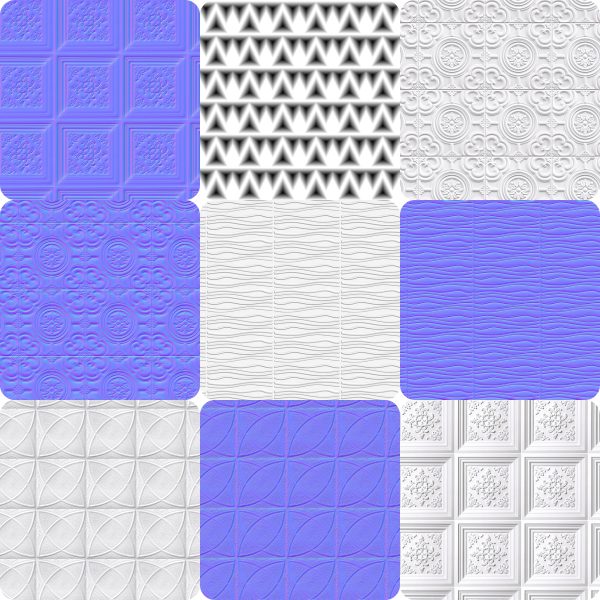 SUEDU_TEXTURES_3D PRINTING PLATES (VIP MEMBER)