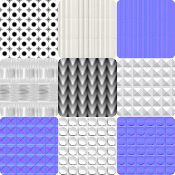 SUEDU_TEXTURES_3D PRINTING PLATES (VIP MEMBER)