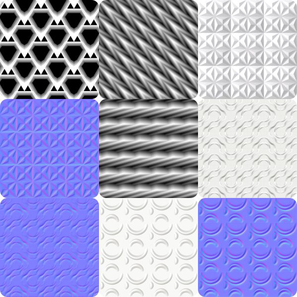 SUEDU_TEXTURES_3D PRINTING PLATES (VIP MEMBER)
