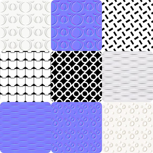SUEDU_TEXTURES_3D PRINTING PLATES (VIP MEMBER)