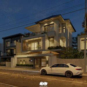 SU.EN.04 - FILE NGOẠI THẤT 5 SETTING SÁNG+CHIỀU+TỐI