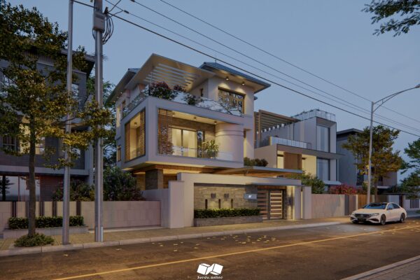 SU.EN.04 - FILE NGOẠI THẤT 5 SETTING SÁNG+CHIỀU+TỐI