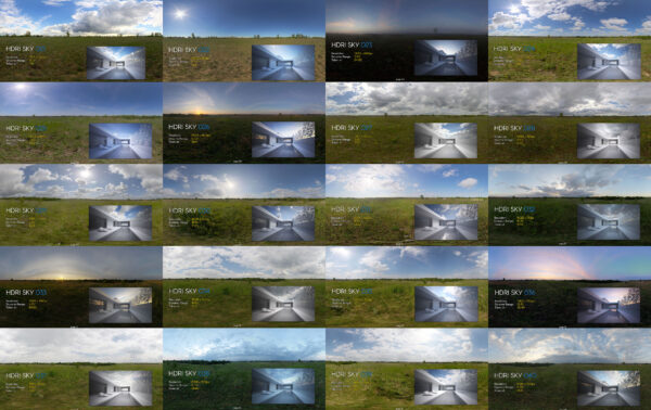 HDRI - SKIES - SUEDU ST - PART.02
